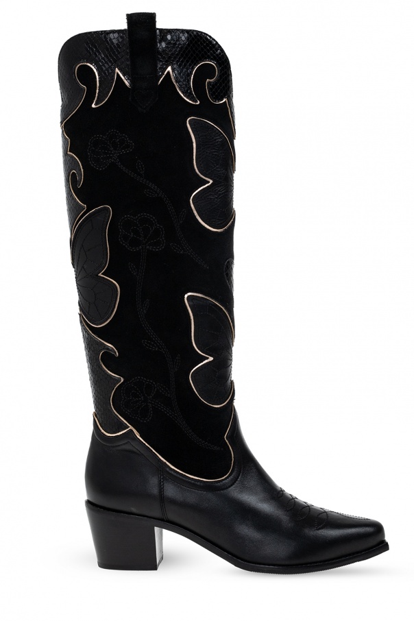 Sophia webster over hot sale the knee boots